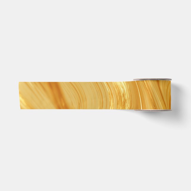 Gold-Look Satinband (Vorderseite)