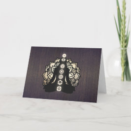 Gold Lotus Chakra Reiki Master und Yoga Lehrer Karte