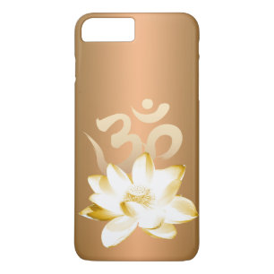 Gold Lotus u. OM-Symbol-Yoga Case-Mate iPhone Hülle