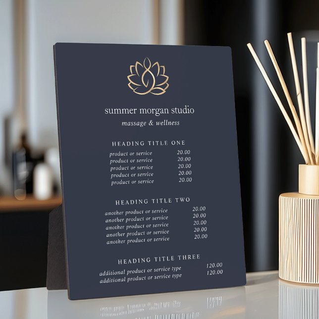 Gold Lotus Wellness Wellness-Center Preise/Dienstl Fotoplatte (Von Creator hochgeladen)