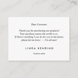 Gold Lotus Yoga Green Vielen Dank für Ihren Kauf Begleitkarte