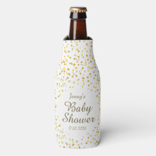Gold Love Hearts Baby Shower / Sprinkle / Paare Flaschenkühler