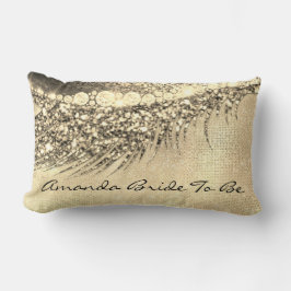 Gold Lux Makeup Lash Champagne Spark Brie Lendenkissen