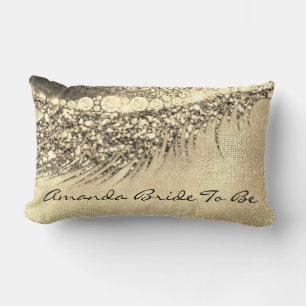 Gold Lux Makeup Lash Champagne Spark Brie Lendenkissen