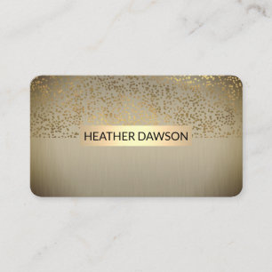 Gold Lux Visitenkarte