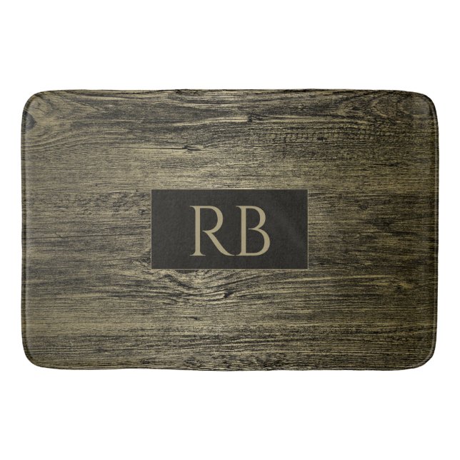 Gold Luxury Grain Badematte (Vorderseite)