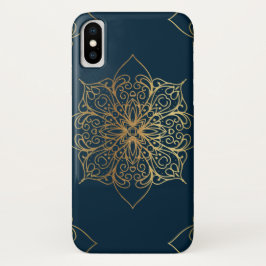 Gold Mandala Damask Muster Case-Mate iPhone Hülle