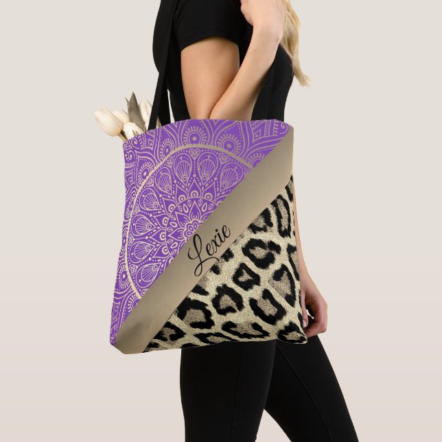 Gold Mandala Leopard Print (Von Nahem)