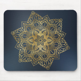 Gold Mandala Mousepad