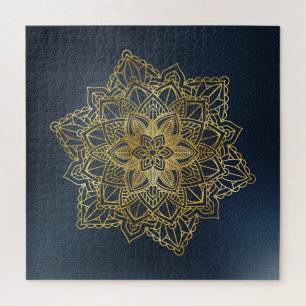 Gold Mandala Puzzle