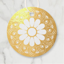 Gold-Mandala-Tabelle