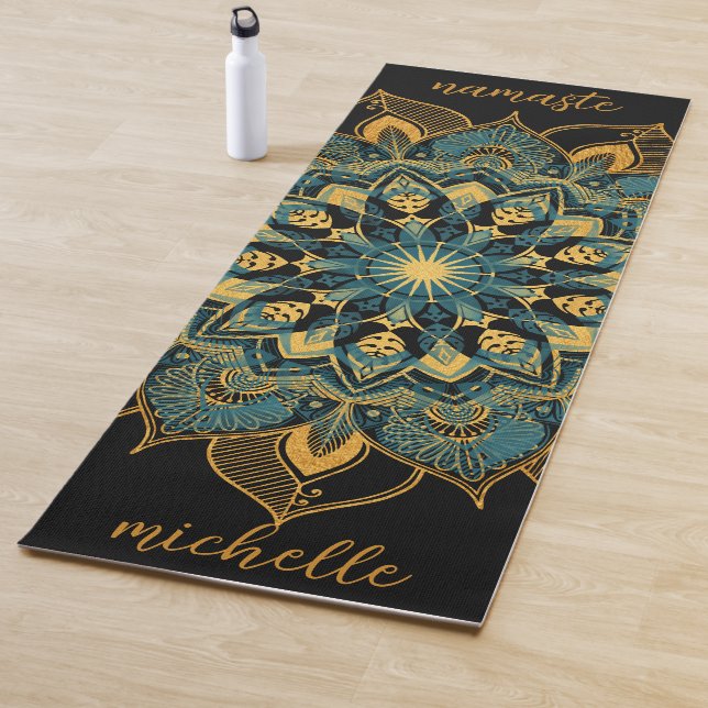 Gold Mandala Yoga Mat Yogamatte (Beispiel)