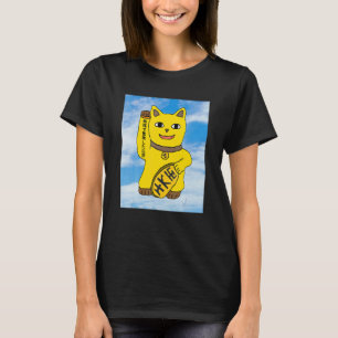 Gold Maneki Neko Katzenbekleidung T-Shirt