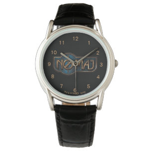 Gold & Marmor NO-MAJ™-Abzeichen Armbanduhr