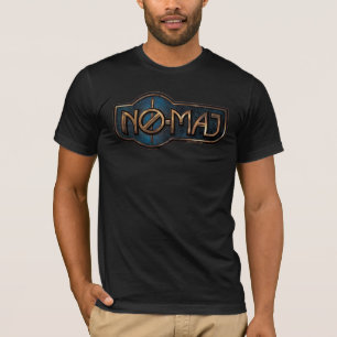 Gold & Marmor NO-MAJ™-Abzeichen T-Shirt