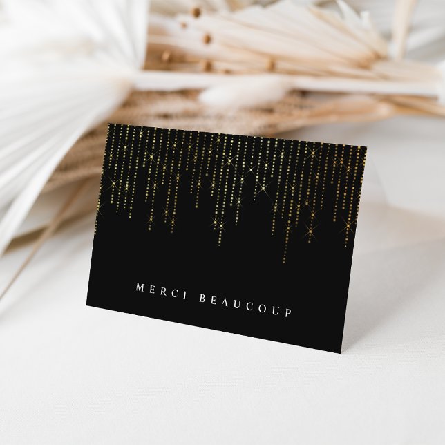 Gold Marquee Vielen Dank (Von Creator hochgeladen)