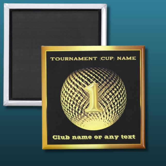 Gold Medaille 1. Platz Sieger Magnet (Von Creator hochgeladen)