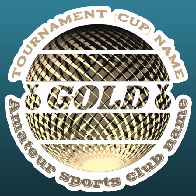 Gold Medaille Sieger Aufkleber (Von Creator hochgeladen)