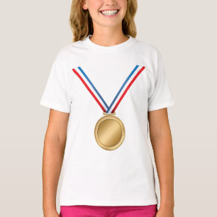 Gold Medal Girls T - Shirt