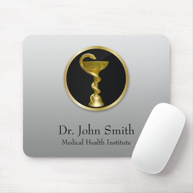 Gold Medical Hygieia Bowl Beruflich Mousepad (Mit Mouse)