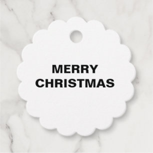 GOLD MERRY CHRISTMAS EINFACHE FAVOR TAVOR TAGS GESCHENKANHÄNGER