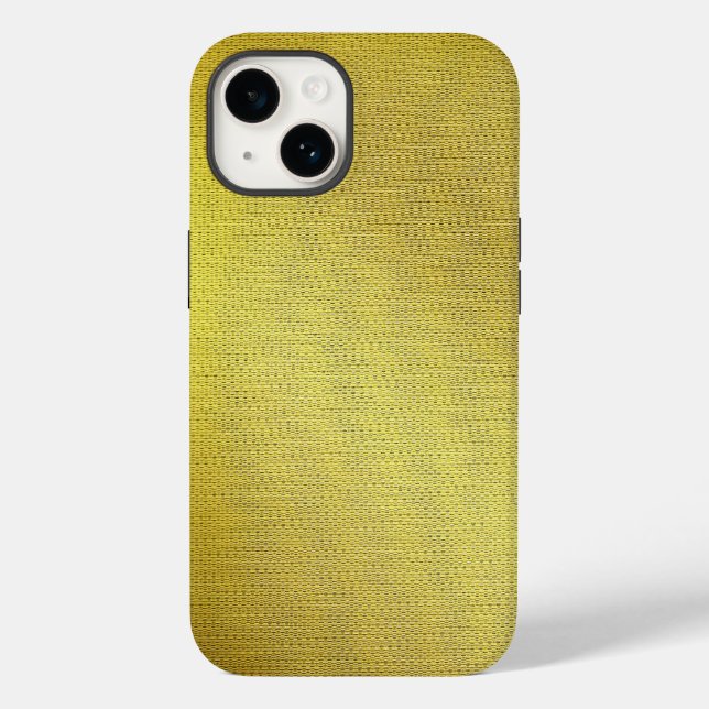 Gold Mesh Case-Mate iPhone Hülle (Rückseite)