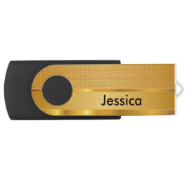 Gold Mesh Metal Print| DIREKT USB Stick