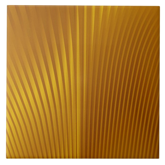 Gold Metal Deko Patterns Fliese (Vorderseite)