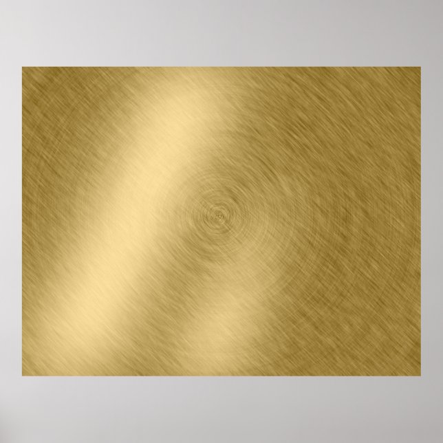 Gold-Metall-Hintergrund oder Textur-Abstract, a Poster (Vorne)
