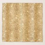 Gold Metallfolien und Imitate Glitzer Glam Dots Schal<br><div class="desc">Herrliche Gold Metallic Foil & Imitate Glitzer Glam Dots Design</div>