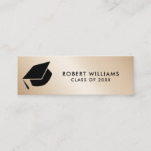 Gold-Metallic-Grad-Cap-Abschluss