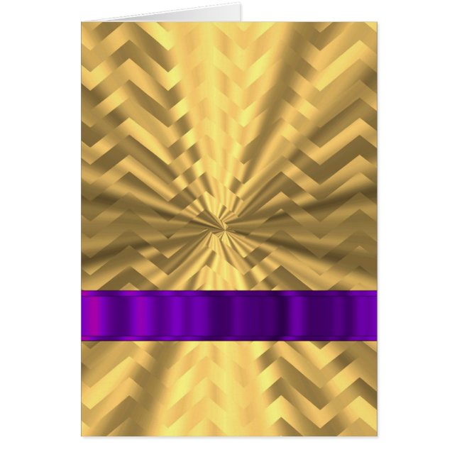 Gold-Metallic-Look Chevron (Vorne)