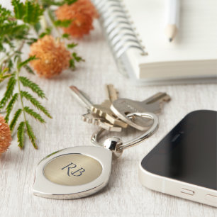 Gold-Metallic-Schlüsselanhänger Schlüsselanhänger