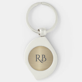 Gold-Metallic-Schlüsselanhänger Schlüsselanhänger