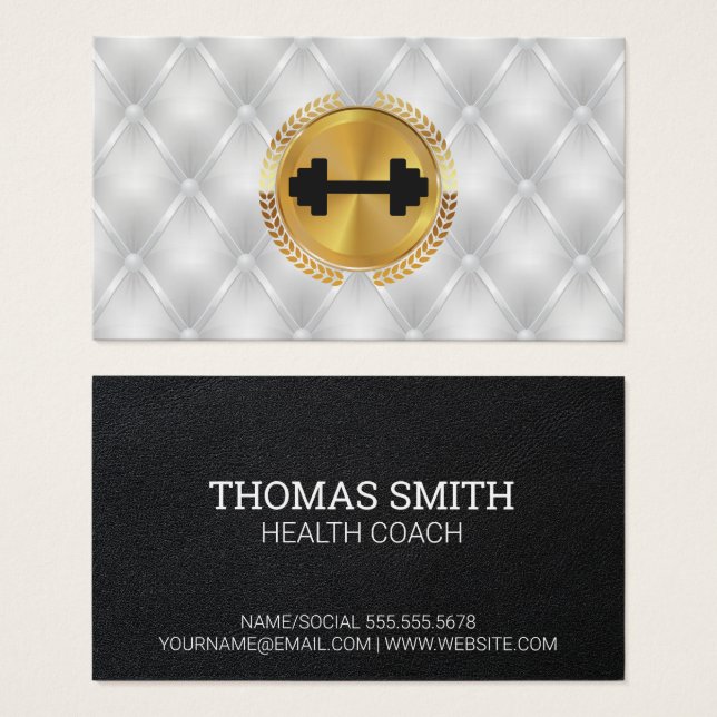 Gold-Metallleaf-Siegel |Luxuspolster (Vorne & Hinten)