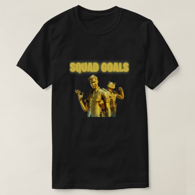 Gold Midas &amp; Browser Squad Goals Classic T-Shirt (Design vorne)