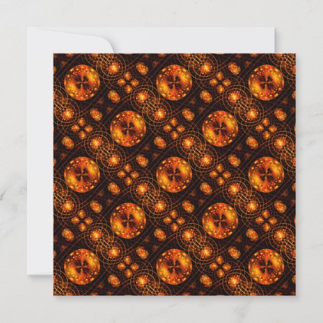 Gold Modern Boho Elegant Abstract Art Pattern #507 (Vorderseite)