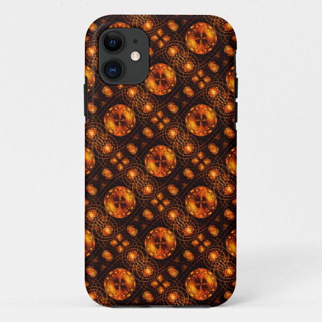 Gold Modern Boho Elegant Abstract Art Pattern #507 Case-Mate iPhone Hülle (Rückseite)