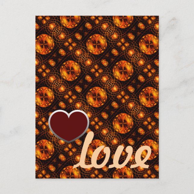 Gold Modern Boho Elegant Abstract Art Pattern #507 Postkarte (Vorderseite)