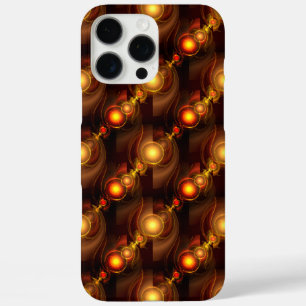 Gold Modern Boho Elegantes Abstrakte Kunstmuster # iPhone 16 Pro Max Hülle