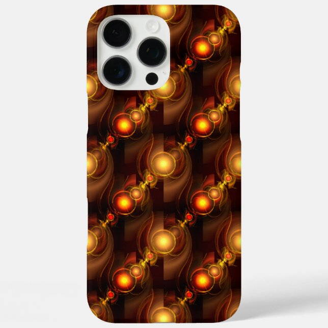 Gold Modern Boho Elegantes Abstrakte Kunstmuster # Case-Mate iPhone Hülle (Rückseite)