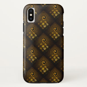 Gold Modern Boho Elegantes abstraktes Kunstmuster  Case-Mate iPhone Hülle