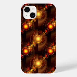 Gold Modern Boho Elegantes abstraktes Kunstmuster  Case-Mate iPhone 14 Plus Hülle
