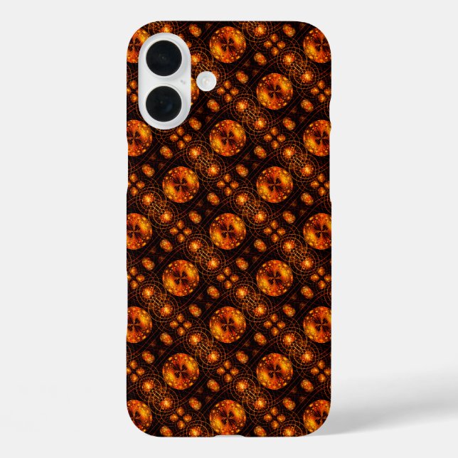 Gold Modern Boho Elegantes abstraktes Kunstmuster  Case-Mate iPhone Hülle (Rückseite)