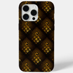 Gold Modern Boho Elegantes abstraktes Kunstmuster Case-Mate iPhone Hülle