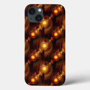 Gold Modern Boho Elegantes abstraktes Kunstmuster Case-Mate iPhone Hülle