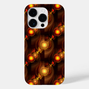 Gold Modern Boho Elegantes abstraktes Kunstmuster  Case-Mate iPhone 14 Pro Hülle