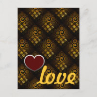 Gold Modern Boho Elegantes abstraktes Kunstmuster