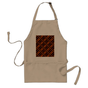 Gold Modern Boho Elegantes abstraktes Kunstmuster Schürze