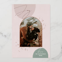 Gold Moderne Weihnachten | Elegant Joy Arch Foto